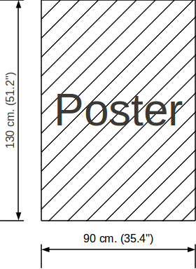 image showing poster dimensions